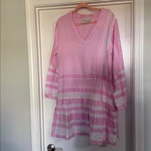 Cecilie Copenhagen Pink and White Dress